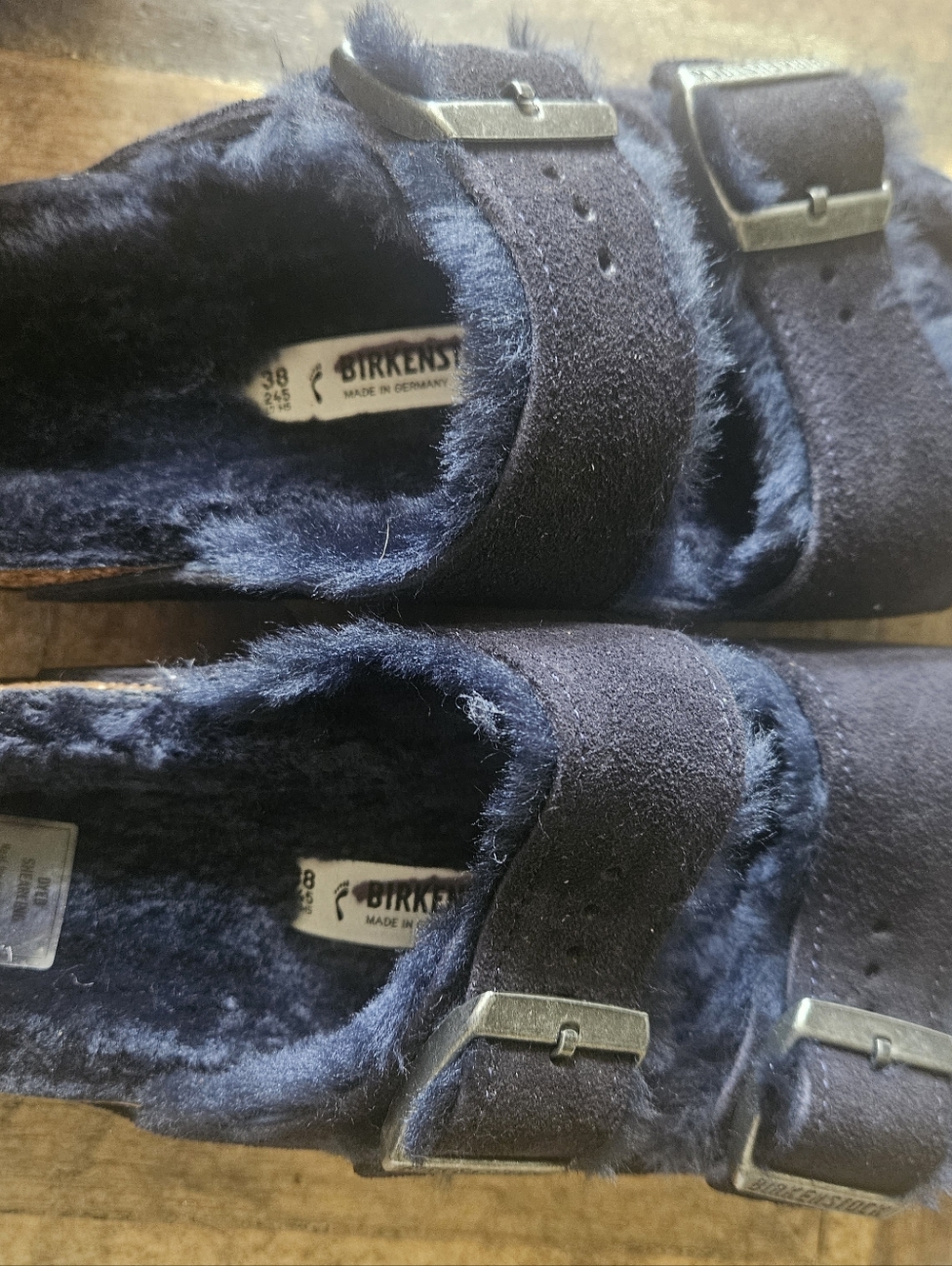 Birkenstock "Arizona Shearling" Size 38 - NWT!!! - Picture 12 of 13